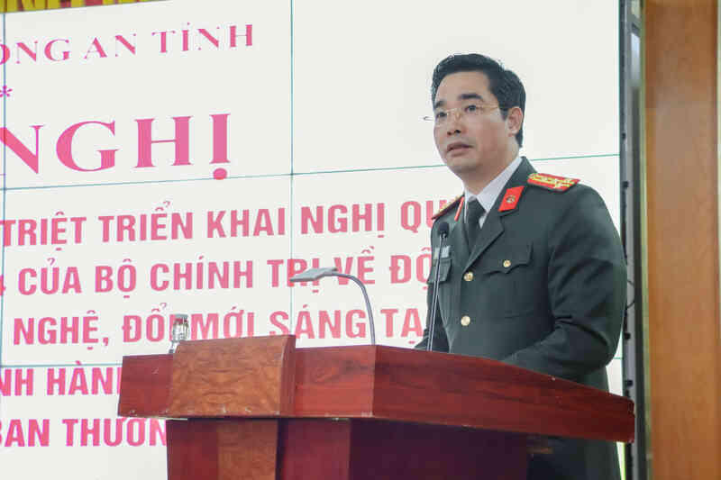 Mỗi đơn vị trong Công an tỉnh Quảng Ninh phải có 1 sản phẩm khoa học công nghệ