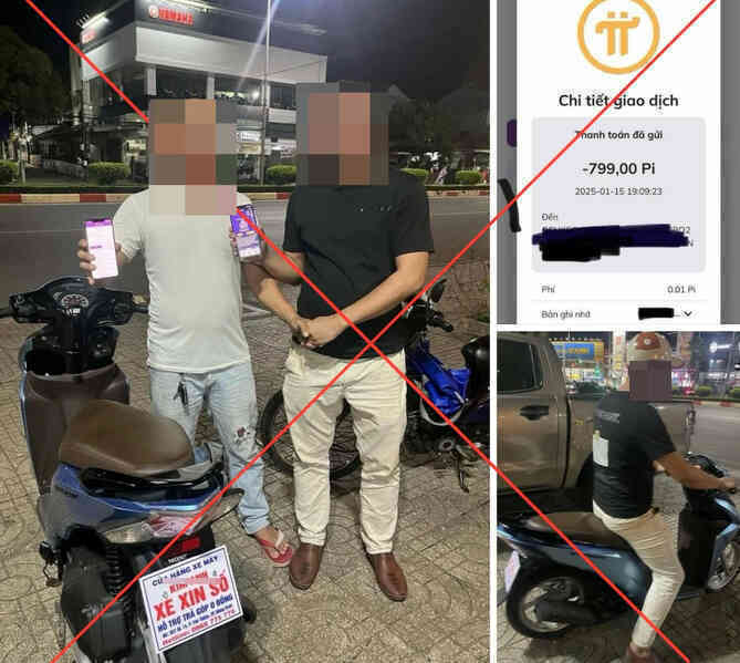 Dùng đồng Pi để giao dịch là vi phạm pháp luật