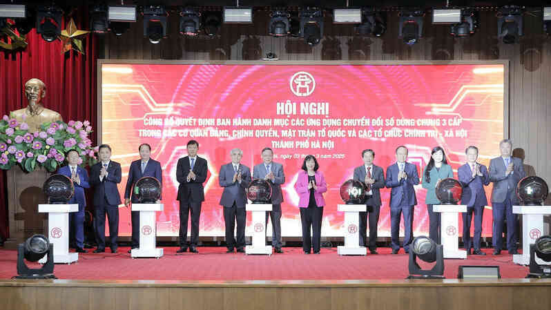 Hà Nội đưa vào sử dụng loạt phần mềm trợ lý ảo dùng chung