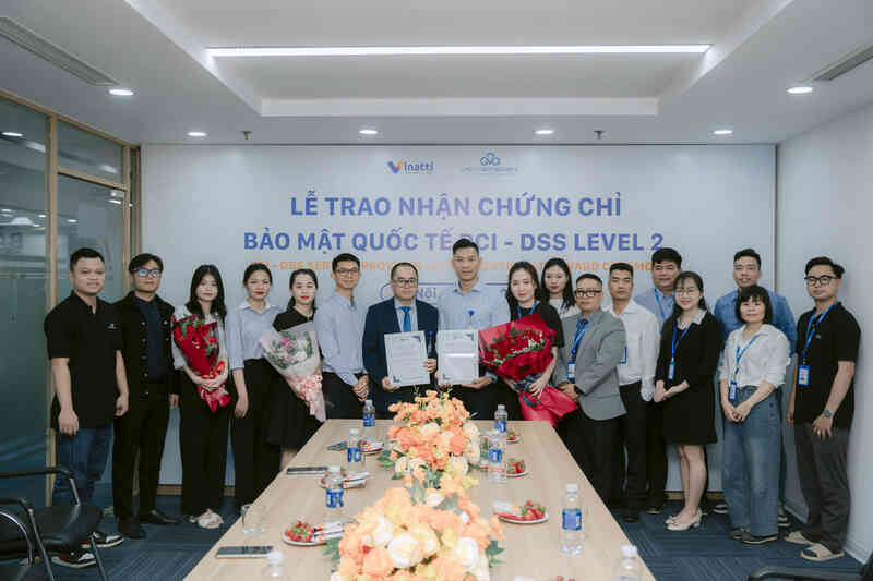 Vinatti đạt chứng nhận bảo mật quốc tế PCI DSS Level 2