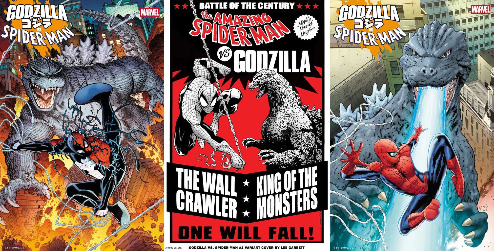 Sau Secret Wars, Spider-Man sẽ đối đầu với vua quái vật Godzilla