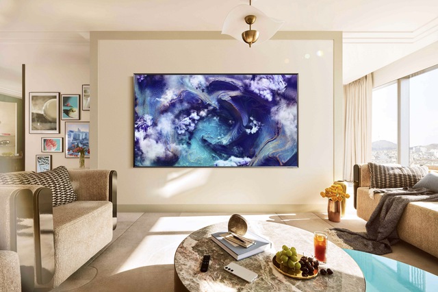 Samsung ra mắt loạt TV 2025: Tràn ngập AI, điều khiển cử chỉ tay với Galaxy Watch, hình nền tạo sinh, thiết kế vẫn đẹp- Ảnh 2. Samsung ra mắt loạt TV 2025: Tràn ngập AI, điều khiển cử chỉ tay với Galaxy Watch, hình nền tạo sinh, thiết kế vẫn đẹp- Ảnh 2.