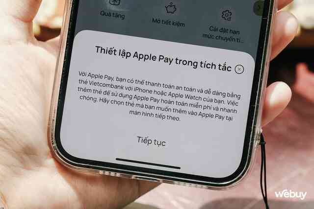 Apple Pay đã hỗ trợ cả thẻ ATM nội địa, dùng cực tiện, đi đâu không cần mang theo thẻ- Ảnh 3. Apple Pay đã hỗ trợ cả thẻ ATM nội địa, dùng cực tiện, đi đâu không cần mang theo thẻ- Ảnh 3.