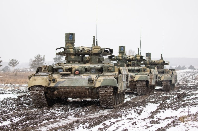 BMPT Terminator, lá chắn thép mới của tăng thiết giáp Nga có nhiều công nghệ hiện đại