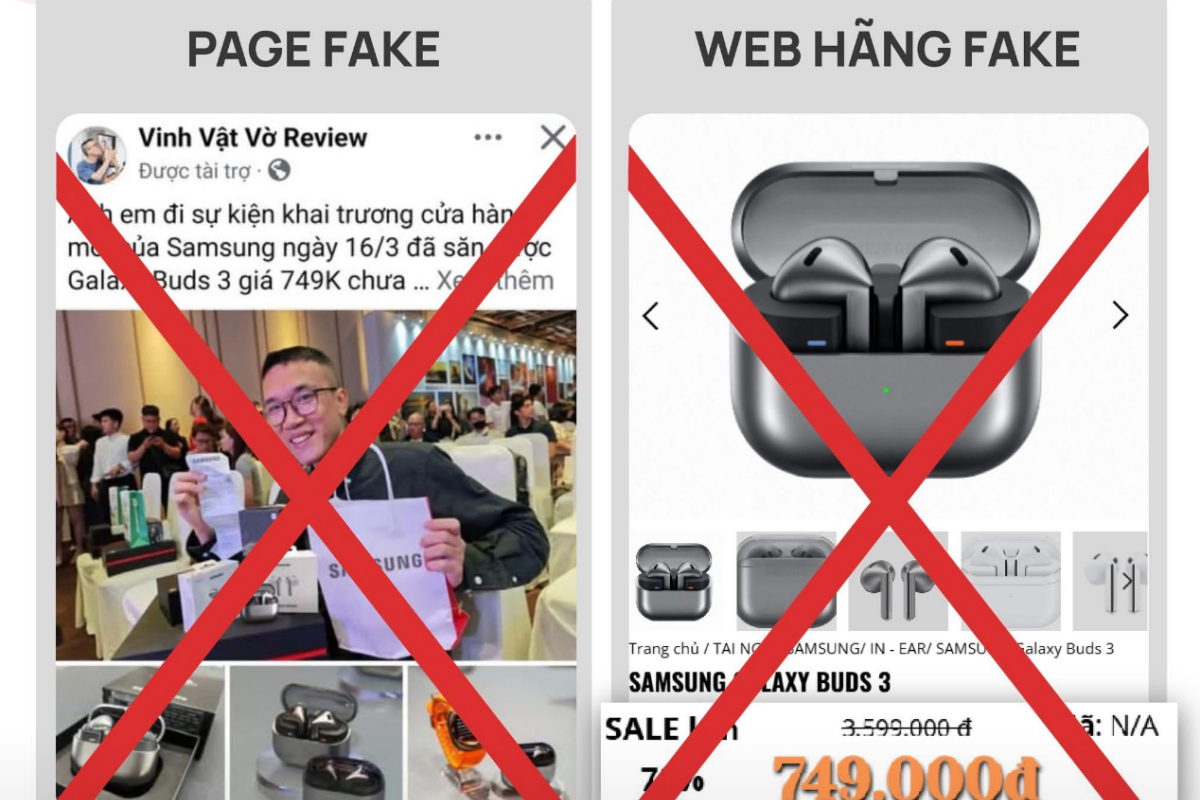 KOLs công nghệ bị kẻ xấu lập fanpage giả để bán hàng “nhái”