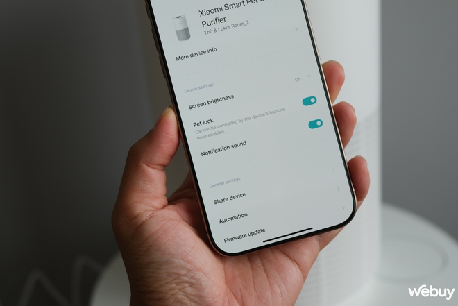 Dùng thử Xiaomi Smart Pet Care Air Purifier: Giải pháp gọn nhẹ cho “sen” nuôi chó mèo, thiết kế xinh, giá 2.6 triệu- Ảnh 10. Dùng thử Xiaomi Smart Pet Care Air Purifier: Giải pháp gọn nhẹ cho “sen” nuôi chó mèo, thiết kế xinh, giá 2.6 triệu- Ảnh 10.