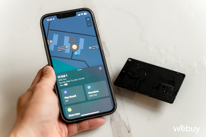 Thẻ định vị Ugreen siêu mỏng: Pin sạc dùng 1 năm, tương thích Apple Find My, nên mua combo 2 cái cho rẻ- Ảnh 9. Thẻ định vị Ugreen siêu mỏng: Pin sạc dùng 1 năm, tương thích Apple Find My, nên mua combo 2 cái cho rẻ- Ảnh 9.