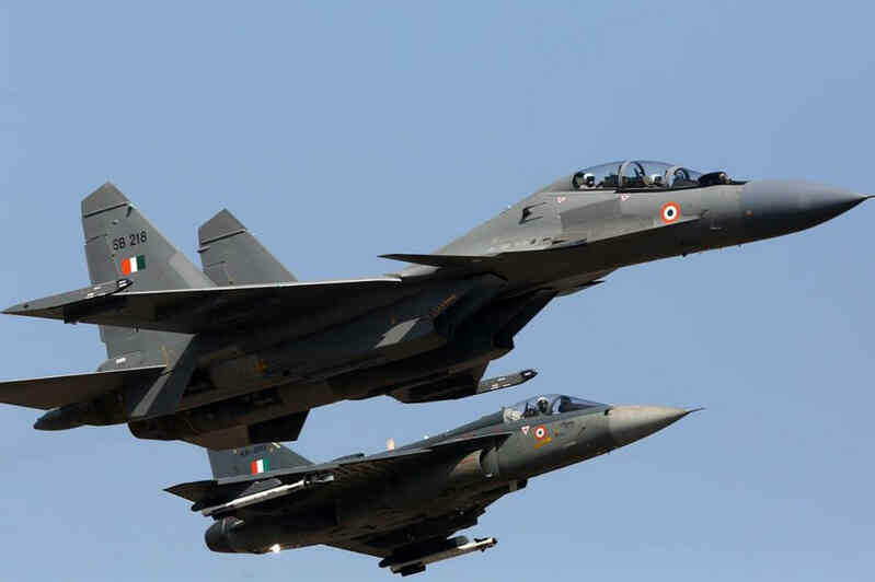 Tiêm kích của Không quân Ấn Độ. Ảnh TASS.jpg