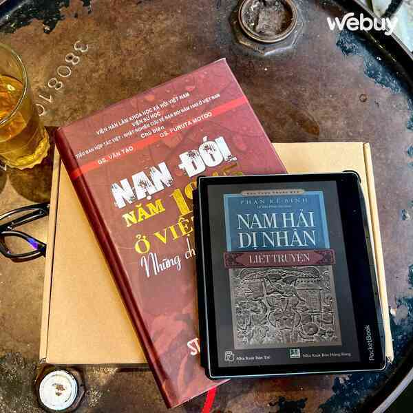 Trải nghiệm máy đọc sách Pocketbook Era Color: Màn hình màu Kaleido 3, hỗ trợ tiếng Việt, thiết kế cao cấp- Ảnh 3. Trải nghiệm máy đọc sách Pocketbook Era Color: Màn hình màu Kaleido 3, hỗ trợ tiếng Việt, thiết kế cao cấp- Ảnh 3.