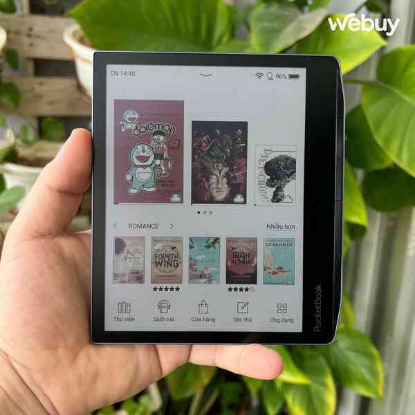 Trải nghiệm máy đọc sách Pocketbook Era Color: Màn hình màu Kaleido 3, hỗ trợ tiếng Việt, thiết kế cao cấp- Ảnh 6. Trải nghiệm máy đọc sách Pocketbook Era Color: Màn hình màu Kaleido 3, hỗ trợ tiếng Việt, thiết kế cao cấp- Ảnh 6.