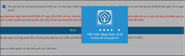 Nhận tiền BHXH một lần dễ dàng qua Cổng dịch vụ công- Ảnh 14. Nhận tiền BHXH một lần dễ dàng qua Cổng dịch vụ công- Ảnh 14.