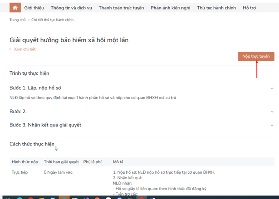 Nhận tiền BHXH một lần dễ dàng qua Cổng dịch vụ công- Ảnh 21. Nhận tiền BHXH một lần dễ dàng qua Cổng dịch vụ công- Ảnh 21.