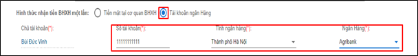 Nhận tiền BHXH một lần dễ dàng qua Cổng dịch vụ công- Ảnh 8. Nhận tiền BHXH một lần dễ dàng qua Cổng dịch vụ công- Ảnh 8.