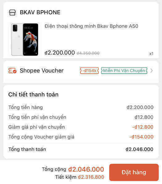 Giữa tháng săn sale Bphone A50: Smartphone Giữa tháng săn sale Bphone A50: Smartphone