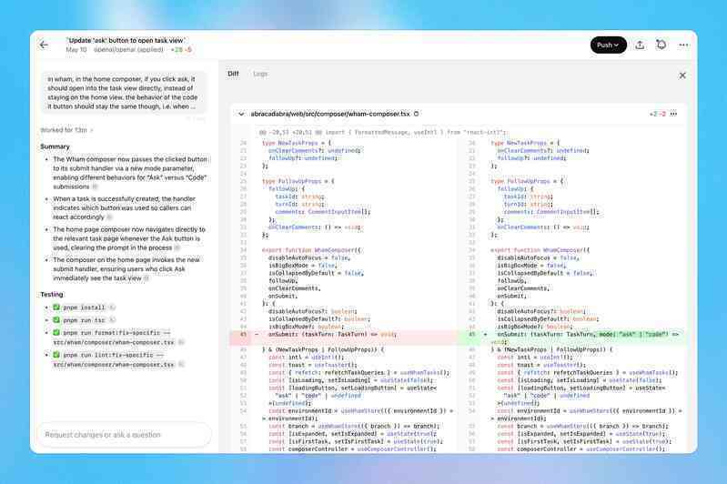OpenAI ra mắt AI lập trình mạnh nhất từ trước đến nay: Không chỉ gợi ý code, mà còn tự động chạy thử đến khi hoàn thiện- Ảnh 2. OpenAI ra mắt AI lập trình mạnh nhất từ trước đến nay: Không chỉ gợi ý code, mà còn tự động chạy thử đến khi hoàn thiện- Ảnh 2.