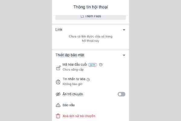 Một tính năng trên Zalo giúp nhắn tin thoải mái mà không sợ bị người ngoài đọc được- Ảnh 4. Một tính năng trên Zalo giúp nhắn tin thoải mái mà không sợ bị người ngoài đọc được- Ảnh 4.