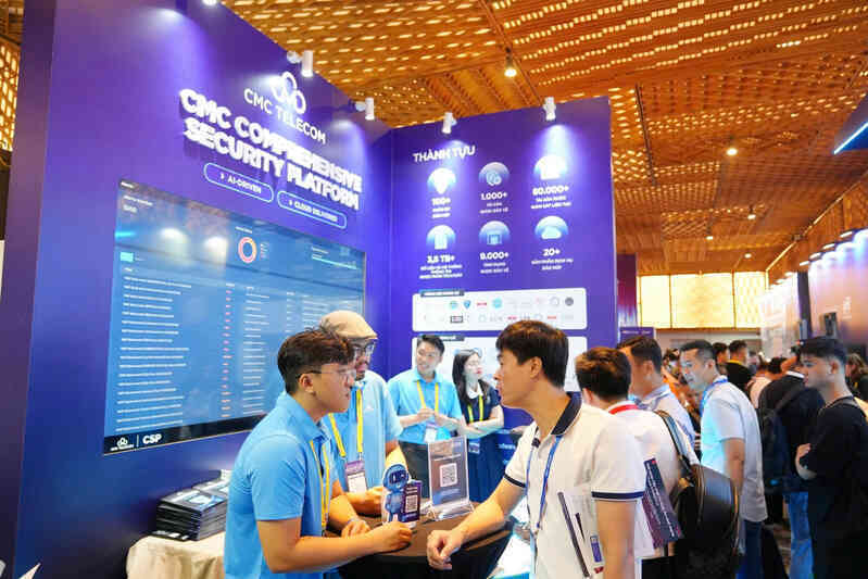 Nền tảng bảo mật của CMC Telecom gây ấn tượng tại Vietnam Security Summit 2025