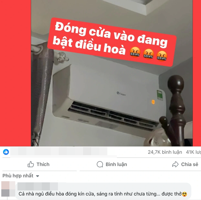 Ngủ trong phòng điều hòa kín nên dùng loại cấp khí tươi: Mát mẻ sướng thân mà không sợ “bẫy CO₂” ảnh hưởng sức khỏe- Ảnh 1. Ngủ trong phòng điều hòa kín nên dùng loại cấp khí tươi: Mát mẻ sướng thân mà không sợ “bẫy CO₂” ảnh hưởng sức khỏe- Ảnh 1.
