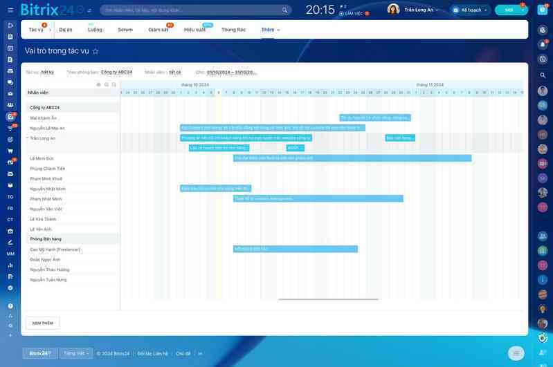 Bitrix24 giúp hoàn thành tác vụ và tự động theo dõi hiệu suất công việc (KPI)- Ảnh 3. Bitrix24 giúp hoàn thành tác vụ và tự động theo dõi hiệu suất công việc (KPI)- Ảnh 3.