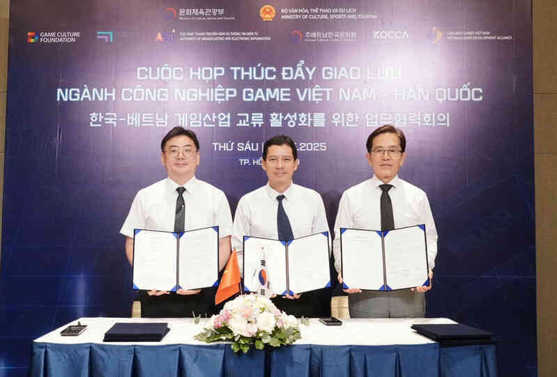 Việt Nam - Hàn Quốc ký hợp tác phát triển ngành công nghiệp game