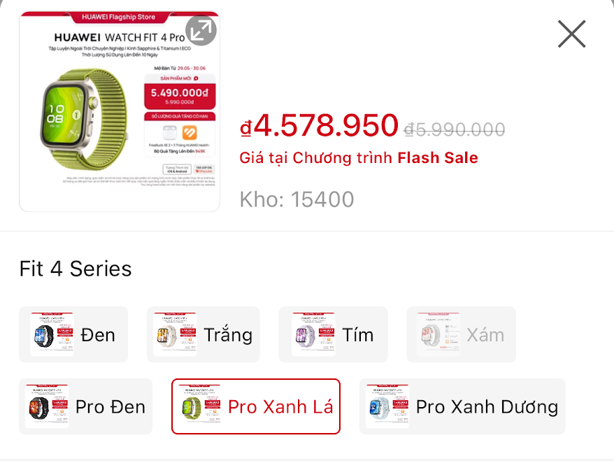 Không tin smartwatch giá hơn 2 triệu lại ngon thế này cho đến khi tôi đeo Huawei Watch Fit 4- Ảnh 10. Không tin smartwatch giá hơn 2 triệu lại ngon thế này cho đến khi tôi đeo Huawei Watch Fit 4- Ảnh 10.