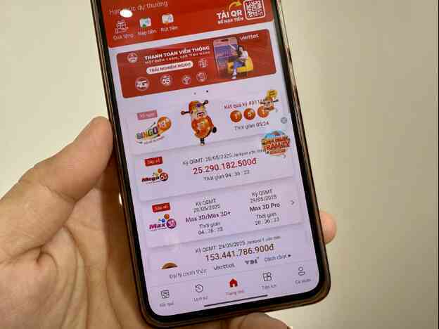 Vietlott SMS: Kênh giải trí dành cho người yêu công nghệ