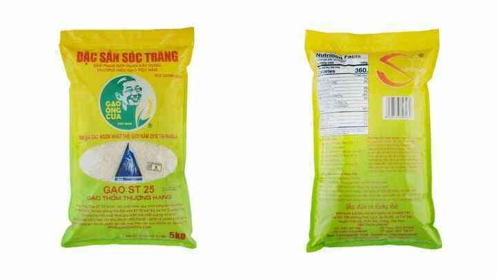 Cách nhận biết gạo ST25 thật- Ảnh 2. Cách nhận biết gạo ST25 thật- Ảnh 2.