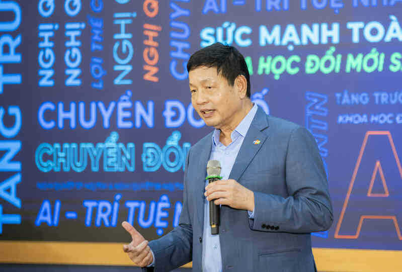 Ông Trương Gia Bình – Chủ tịch HĐQT Tập đoàn FPT khẳng định Nhân lực là nòng cốt cho sự phát triển quốc gia trong kỷ nguyên vươn mình..JPG