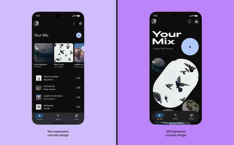 Google để lộ thiết kế Android hoàn toàn mới trước giờ G- Ảnh 2. Google để lộ thiết kế Android hoàn toàn mới trước giờ G- Ảnh 2.