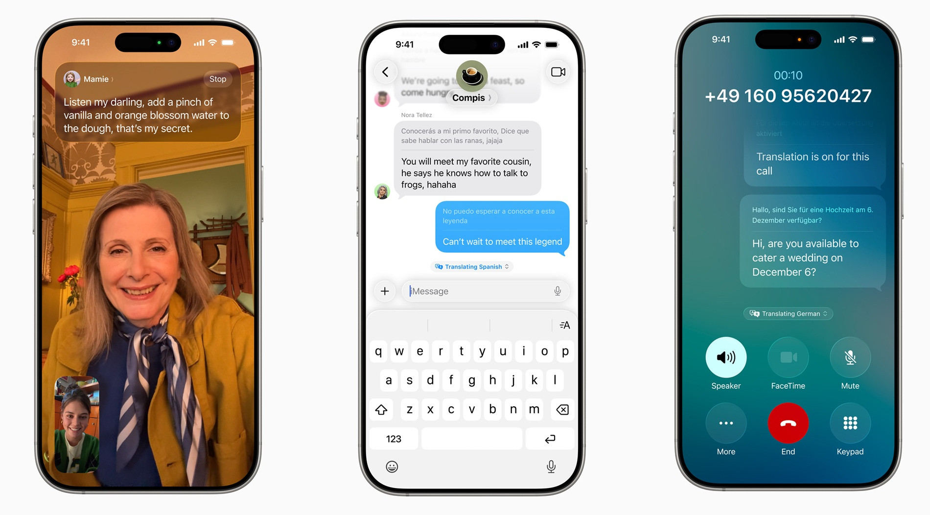 Apple cho dịch trực tiếp khi nhắn tin, gọi điện nhưng chưa hỗ trợ tiếng Việt