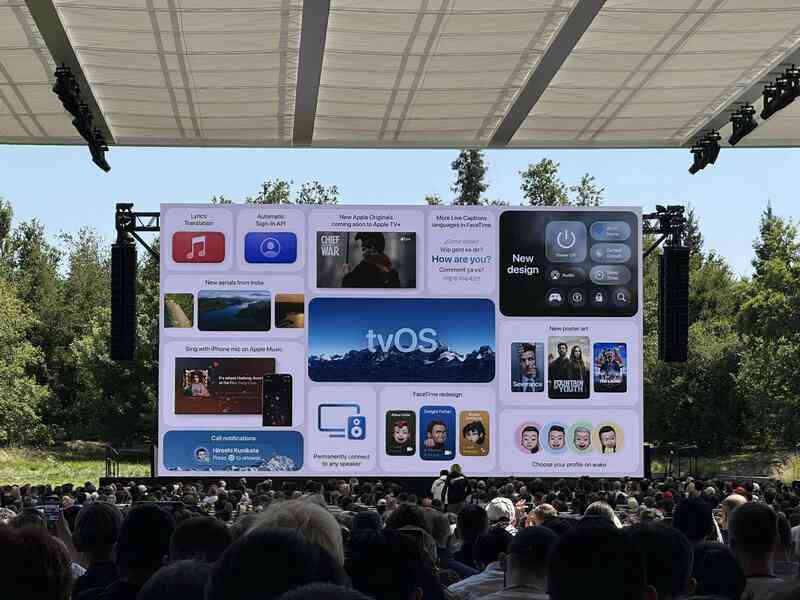 Apple tvOS 26 có gì mới: Thiết kế Liquid Glass, tính năng hát karaoke mới và chuyển đổi nhanh giữa các người dùng- Ảnh 2. Apple tvOS 26 có gì mới: Thiết kế Liquid Glass, tính năng hát karaoke mới và chuyển đổi nhanh giữa các người dùng- Ảnh 2.