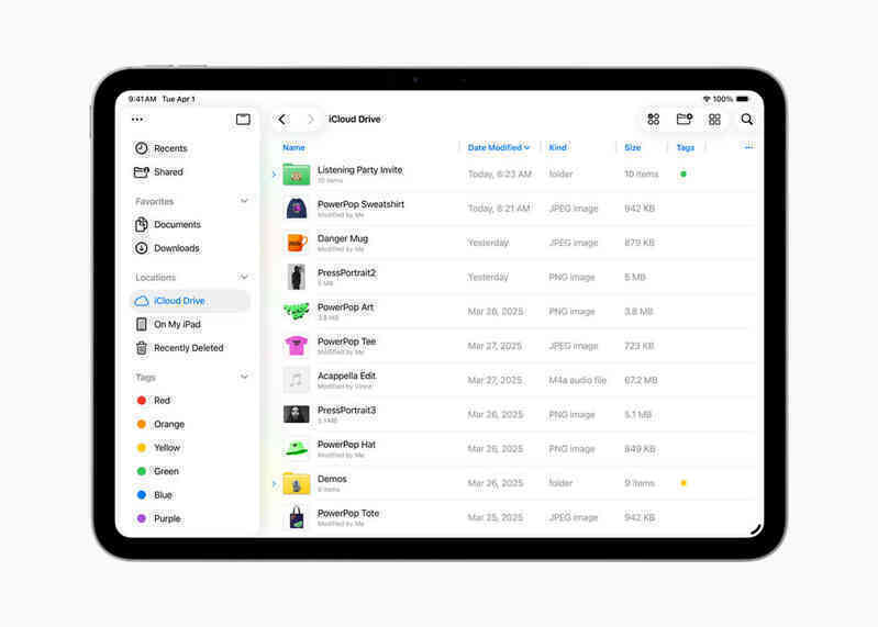 Apple WWDC25 iPadOS 26 Files app List view 250609_big.jpg.large.jpg