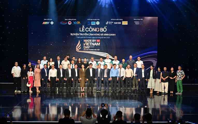 Chuỗi sự kiện MADE BY VIETNAM DAY 2025 - Dấu ấn Thương hiệu Việt chính thức được công bố