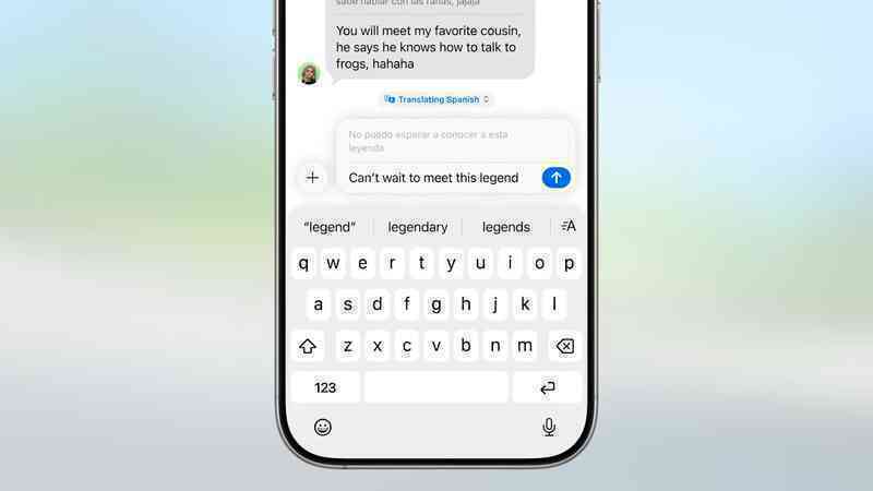 Quá đã Apple ơi: iPhone sẽ dịch trực tiếp khi Nhắn tin, Gọi điện, FaceTime
