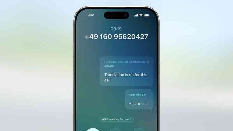Quá đã Apple ơi: iPhone sẽ dịch trực tiếp khi Nhắn tin, Gọi điện, FaceTime- Ảnh 2. Quá đã Apple ơi: iPhone sẽ dịch trực tiếp khi Nhắn tin, Gọi điện, FaceTime- Ảnh 2.