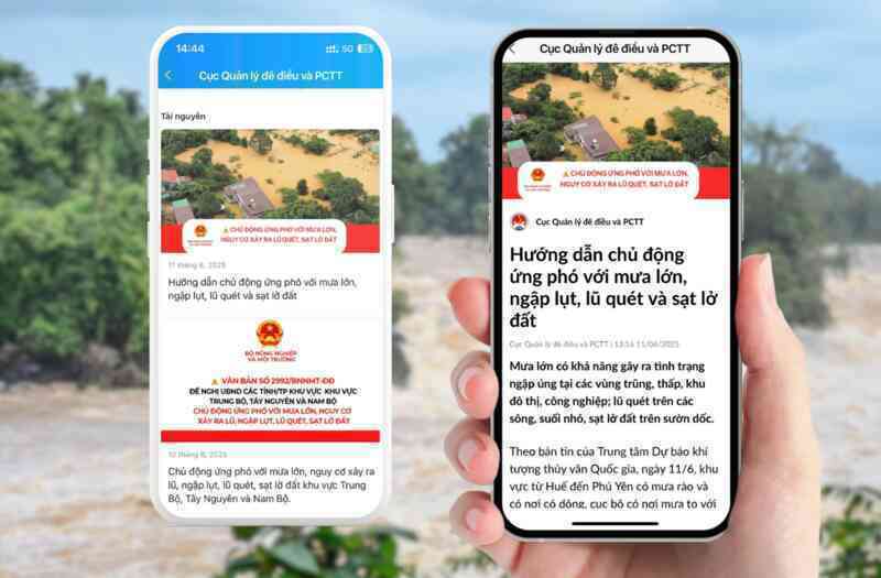 21,5 triệu tin nhắn cảnh báo gửi cho người dân chịu ảnh hưởng bởi bão Wutip