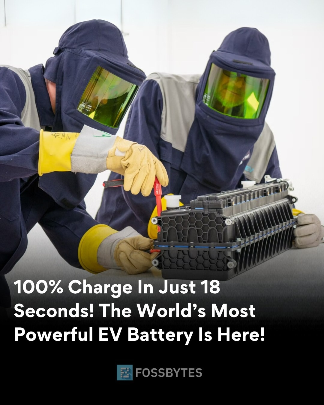 VarEVolt: Công nghệ đột phá đối với xe điện, sạc đầy 100% pin chỉ trong 18 giây