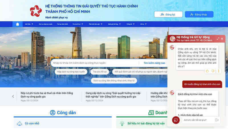 Trợ lý GenAI: ‘Cánh tay số’ giúp người dân sử dụng dịch vụ công sau sáp nhập