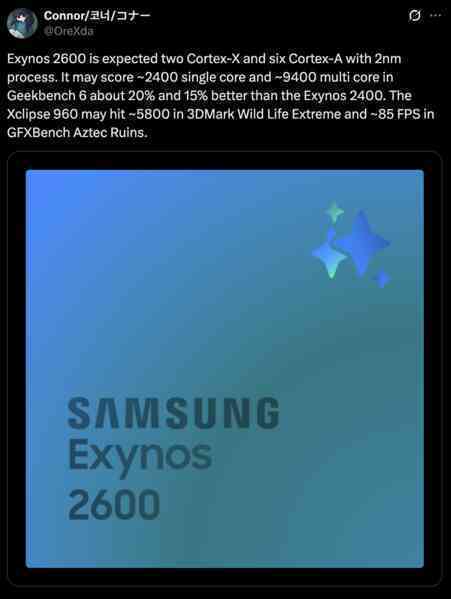 Exynos 2600 sẽ có kiến trúc mới, hiệu năng vượt A18 Pro của Apple?- Ảnh 3. Exynos 2600 sẽ có kiến trúc mới, hiệu năng vượt A18 Pro của Apple?- Ảnh 3.