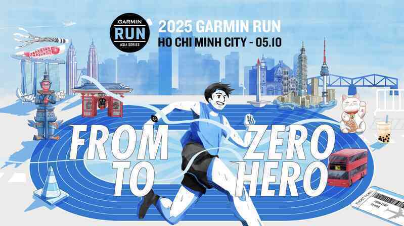 Garmin Run Vietnam 2025: Sự kiện thể thao bứt phá giới hạn sẽ trở lại TP.HCM vào tháng 10- Ảnh 1. Garmin Run Vietnam 2025: Sự kiện thể thao bứt phá giới hạn sẽ trở lại TP.HCM vào tháng 10- Ảnh 1.
