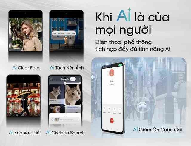 realme ra mắt điện thoại rẻ nhất có AI, pin khủng 6.300mAh- Ảnh 3. realme ra mắt điện thoại rẻ nhất có AI, pin khủng 6.300mAh- Ảnh 3.