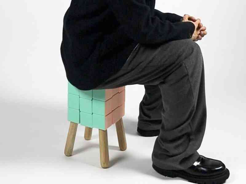 Ghế Rubik lạ đời, muối ngồi phải giải đố- Ảnh 5. Ghế Rubik lạ đời, muối ngồi phải giải đố- Ảnh 5.