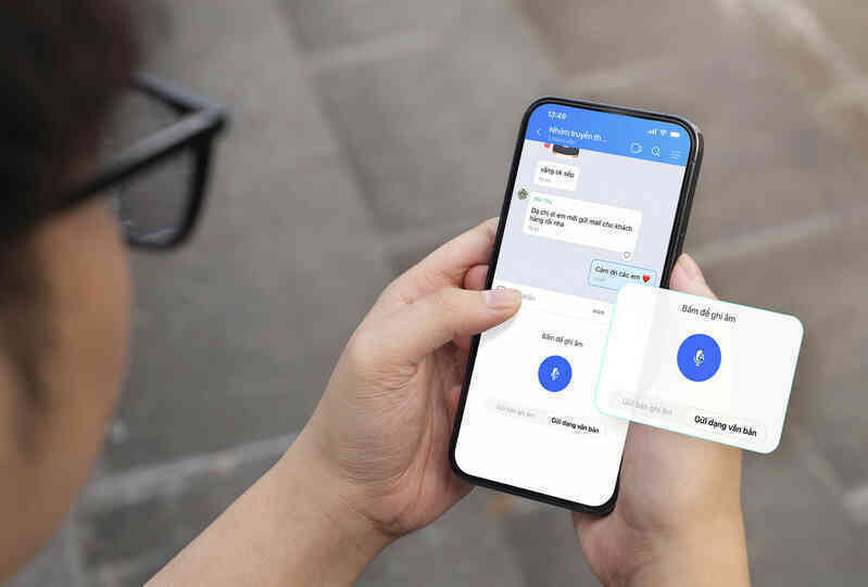 Zalo đưa AI hỗ trợ soạn tin nhắn văn bản bằng giọng nói