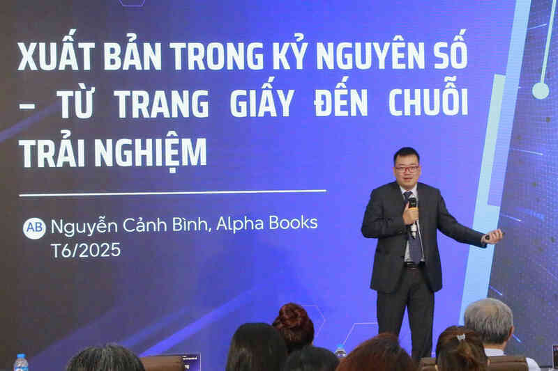 Ngành xuất bản Việt đối mặt 'thời khắc sinh tử' với trí tuệ nhân tạo