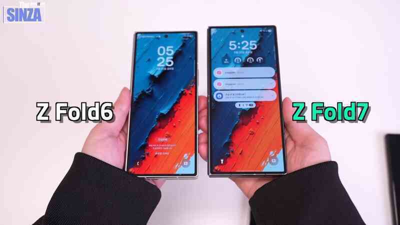 Mô hình mẫu cho thấy thiết kế siêu mỏng của Galaxy Z Fold7 - 3