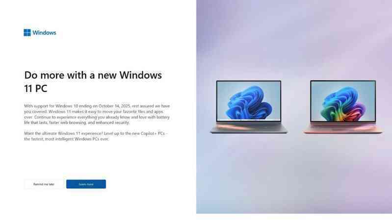 Windows 10 sắp kết thúc hỗ trợ, Microsoft khẳng định: “Chuyển sang Windows 11 AI là xong”- Ảnh 2. Windows 10 sắp kết thúc hỗ trợ, Microsoft khẳng định: “Chuyển sang Windows 11 AI là xong”- Ảnh 2.