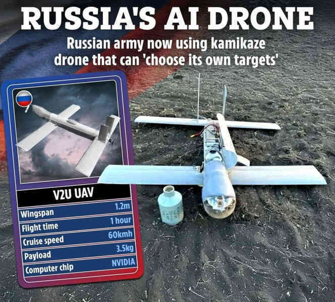 Nga tung ‘bầy sát thủ AI’ V2U mới, chiến trường Ukraine rúng động
