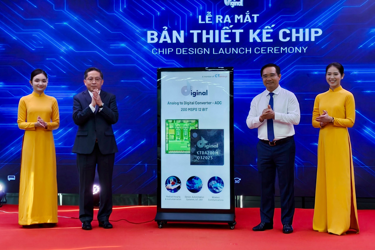 Ra mắt bản thiết kế chip ADC tốc độ lấy mẫu 200 MSPS đầu tiên của Việt Nam