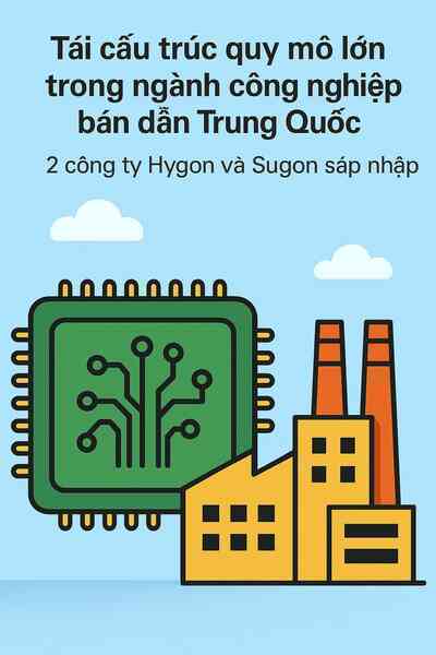 2 nhà thiết kế chip lớn nhất Trung Quốc vừa sáp nhập để cạnh tranh với Intel, AMD và NVIDIA