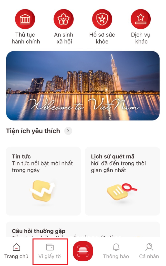 Cách xem địa chỉ, quê quán mới của mình trên ứng dụng VNeID